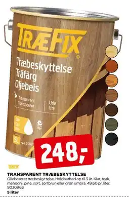 jem & fix TRÆFIX - Transparent træbeskyttelse tilbud