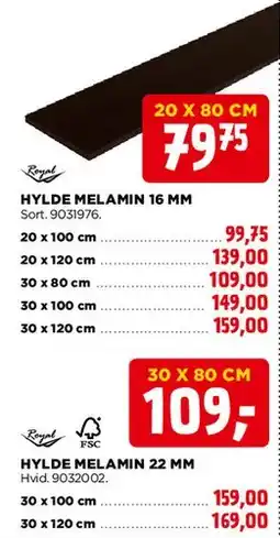 jem & fix Massive hylder / hyldeoversigt tilbud