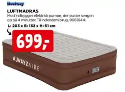 jem & fix Oppustelig seng / Luftmadras (høj grænsemodel) tilbud