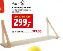 jem & fix Hylde eg 18 mm tilbud