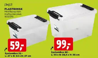 jem & fix PLASTBOKSE tilbud