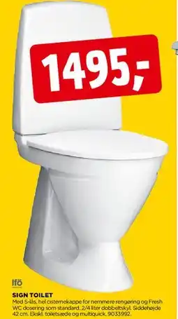 jem & fix Sign toilet tilbud