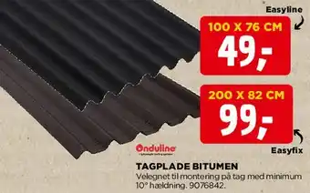 jem & fix Tagplade bitumen tilbud