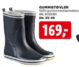 jem & fix Kort gummistøvle (top) tilbud