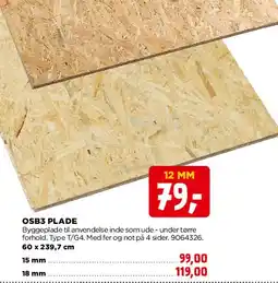 jem & fix OSB3 plade tilbud