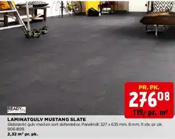 jem & fix LAMINATGULV MUSTANG SLATE tilbud