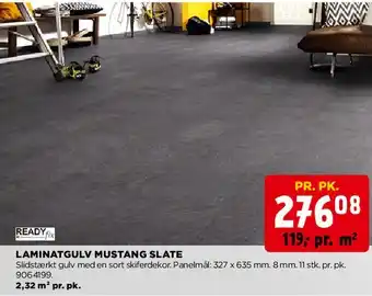 jem & fix LAMINATGULV MUSTANG SLATE tilbud