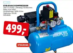 jem & fix Støjsvag kompressor tilbud