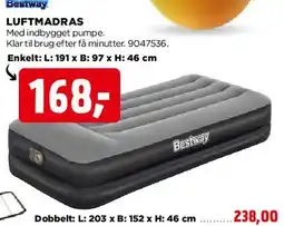 jem & fix Luftmadras (enkelt) tilbud