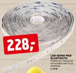 jem & fix LED-bånd med Bluetooth tilbud
