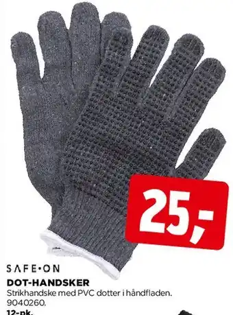 jem & fix DOT-HANDSKER tilbud