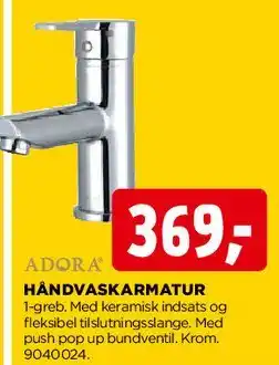 jem & fix Håndvaskarmatur tilbud