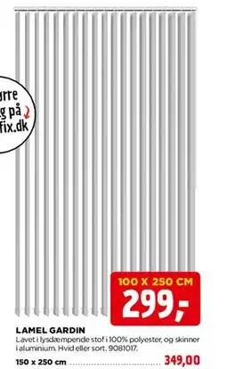 jem & fix LAMEL GARDIN tilbud