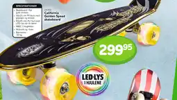 Buddy Leg California Golden Speed skateboard tilbud