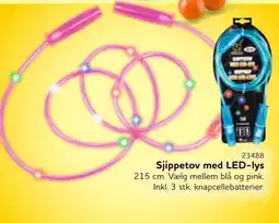 Buddy Leg Sjippetov med LED-lys tilbud