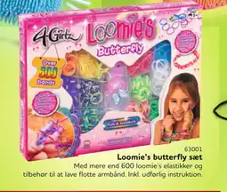 Buddy Leg Loomie's butterfly sæt tilbud