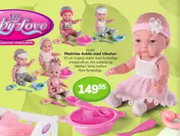Buddy Leg Mathilde dukke med tilbehør tilbud