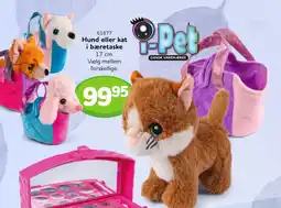 Buddy Leg Hund eller kat i bæretaske tilbud