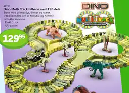 Buddy Leg Dino Multi Track bilbane med 120 dele tilbud
