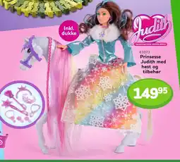 Buddy Leg Prinsesse Judith med hest og tilbehør tilbud