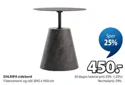 JYSK DALRIPA sidebord tilbud