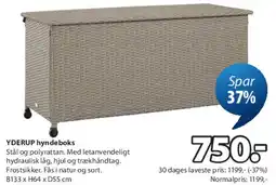 JYSK YDERUP hyndeboks tilbud