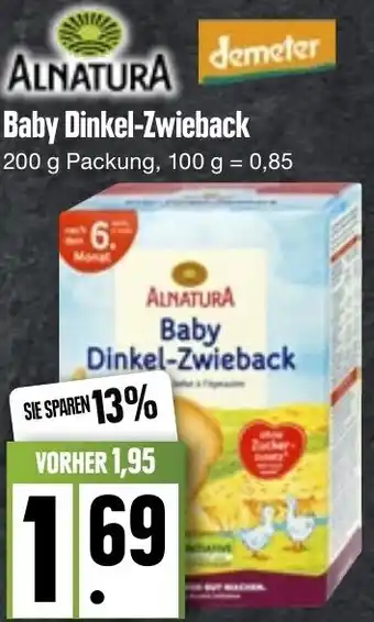 Baby Dinkel-Zwieback 200g