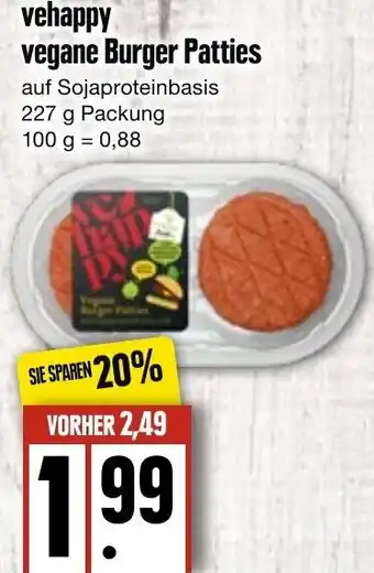 Vehappy Vegane Burger Patties