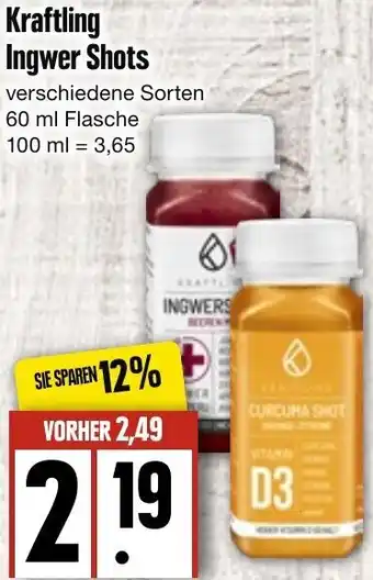 Kraftling Ingwer Shots