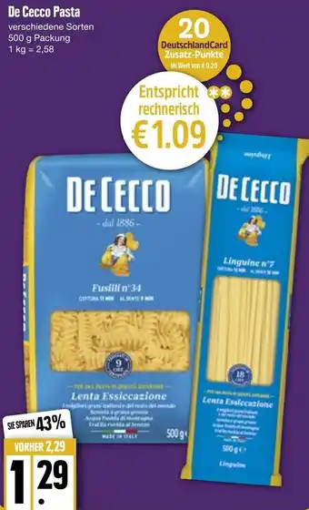 De Cecco Pasta