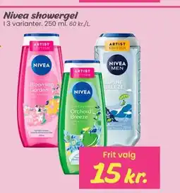 Hi five Nivea showergel tilbud