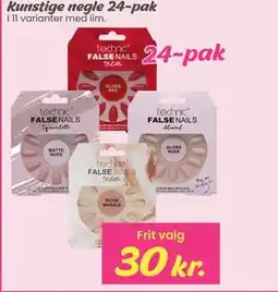 Hi five Kunstige negle 24-pak tilbud