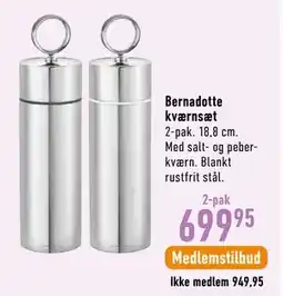 Imerco Bernadotte kværnsæt tilbud