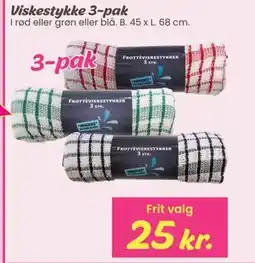 Hi five Viskestykke 3-pak tilbud