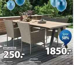 JYSK FAUSING havebord tilbud