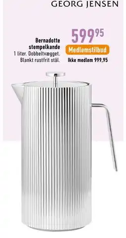 Imerco Bernadotte stempelkande tilbud