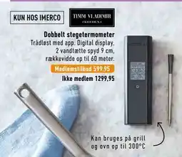 Imerco Dobbelt stegetermometer tilbud