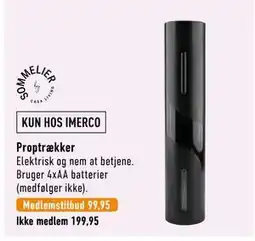 Imerco Proptrækker tilbud
