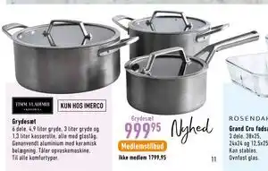 Imerco Grydesæt tilbud