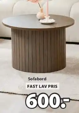 JYSK SPODSBJERG sofabord tilbud