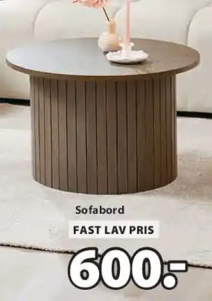 JYSK SPODSBJERG sofabord tilbud
