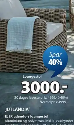 JYSK Loungestol tilbud