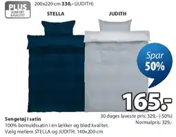 JYSK STELLA / JUDITH sengesæt tilbud