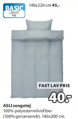 JYSK BASIC sengesæt tilbud