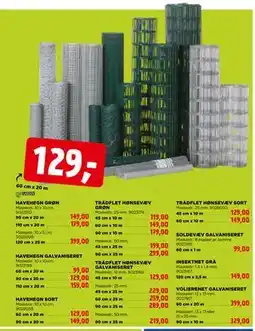 jem & fix VOLIERENET GALVANISERET tilbud