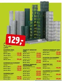 jem & fix HAVEHEGN GALVANISERET tilbud