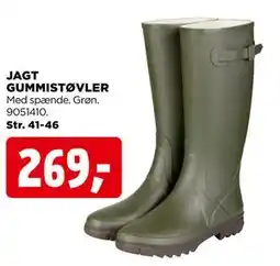 jem & fix JAGT GUMMISTØVLER tilbud