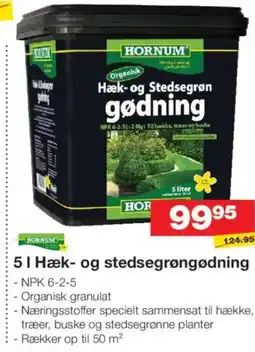 Bauhaus Hæk- og stedsegrøngødning tilbud