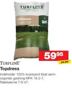 Bauhaus Turfline topdress tilbud