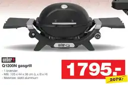 Bauhaus weber Q1200N gasgrill tilbud